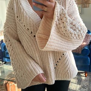 12th Tribe V neck sweater